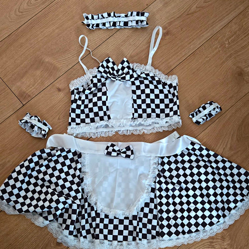 Women black white - black/white, maid