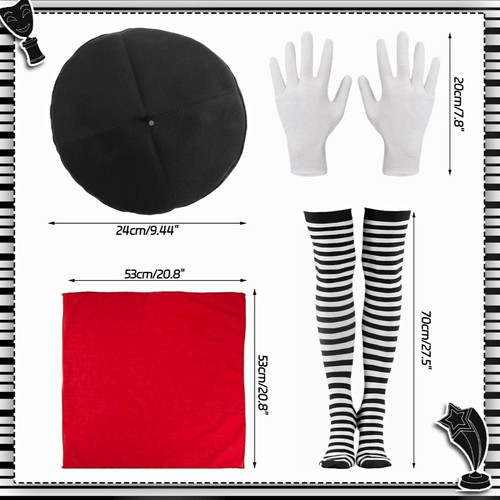 Mime theatre costume - mime,