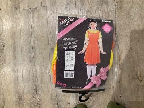 Squid games doll fancy - games, dress