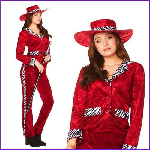 Ladies 1970 red pimpette - 1970's,