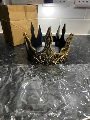 King crown for men baroque - king,