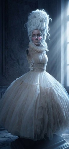 Vintage tulle period full - vintage,