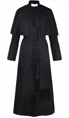 Halloween priest costume robe - halloween,