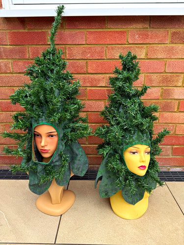 Christmas tree head - tree, dresses