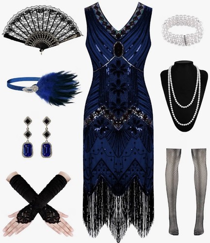 Women 1920s flapper - women's,