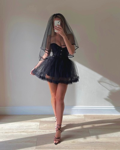 Size black bride halloween - size, xs