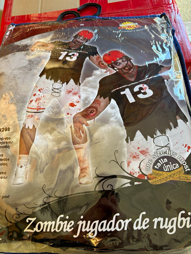 Halloween circus zombie rugby - circus,
