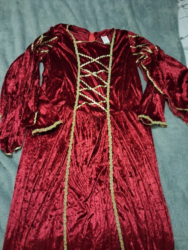 Ladies red tudor queen - ladies,