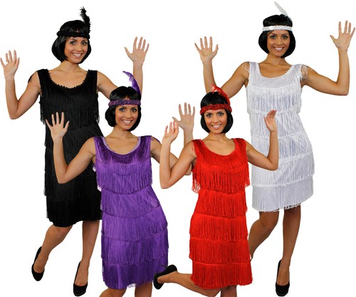 Deluxe fringe flapper fancy - deluxe,