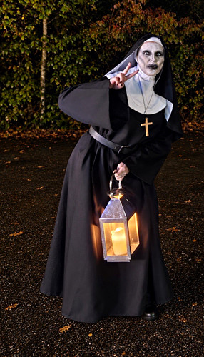 Halloween scary nun - scary, costume