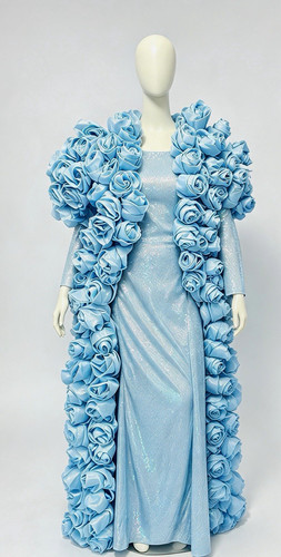 Blue floral theatre - floral,