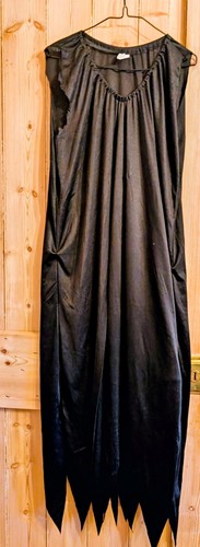 Black halloween robe - black,